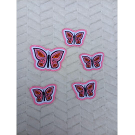 Felvarrható és felvasalható ovis jel, csodaszép pillangó